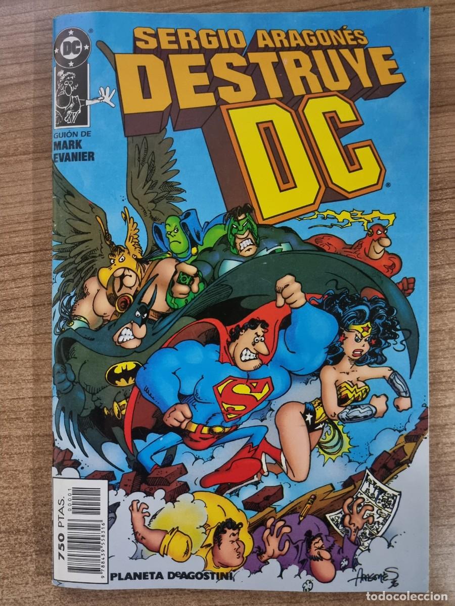 Comics: Sergio Aragones Destruye DC+ Sergio Aragones Masacra Marvel.Planeta