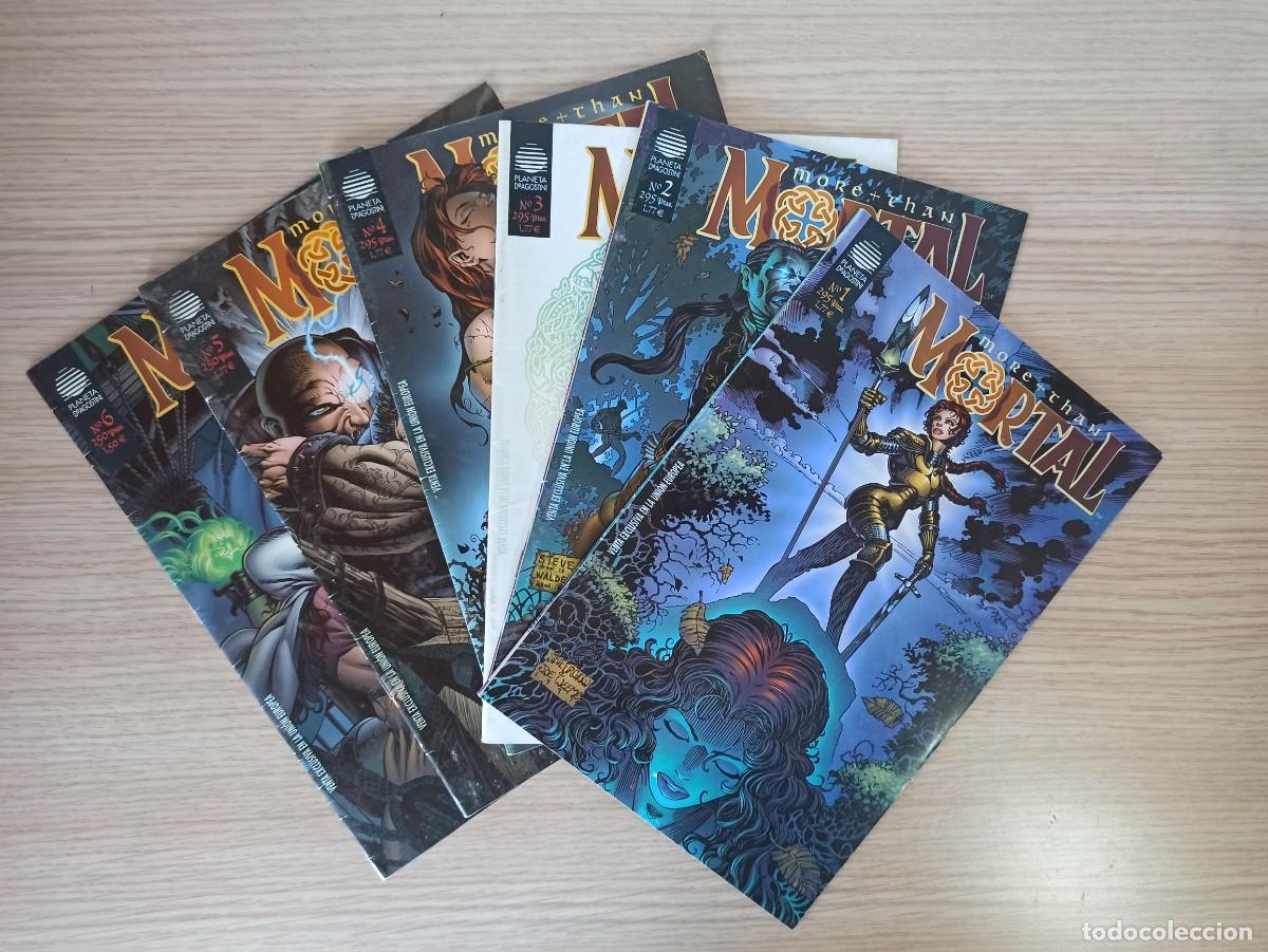 Comics : MORE THAN MORTAL (Ed. Planeta DeAgostini) N&ordm; 1 a 6 (COMPLETA)