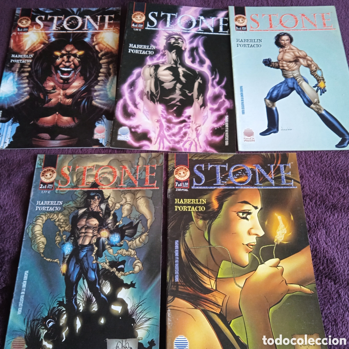 C&oacute;mics: STONE -LOTE DE 5 EJEMPLARES -ED. PLANETA IMAGE - Foto 1