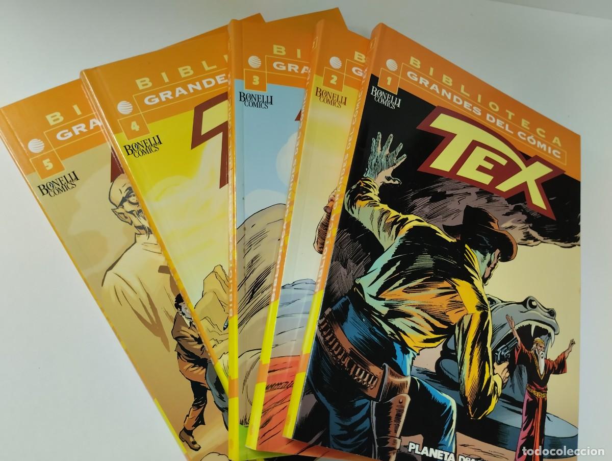 C&oacute;mics: BIBLIOTECA GRANDES DEL COMIC TEX 1 AL 5. PLANETA - Foto 1