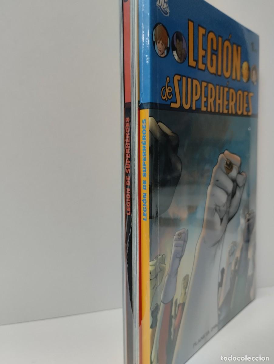 C&oacute;mics: LEGI&Oacute;N DE SUPERH&Eacute;ROES . PLANETA. COMPLETA 4 NUMEROS - Foto 2