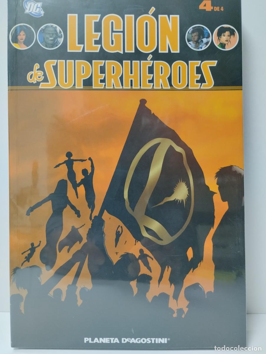 C&oacute;mics: LEGI&Oacute;N DE SUPERH&Eacute;ROES . PLANETA. COMPLETA 4 NUMEROS - Foto 3