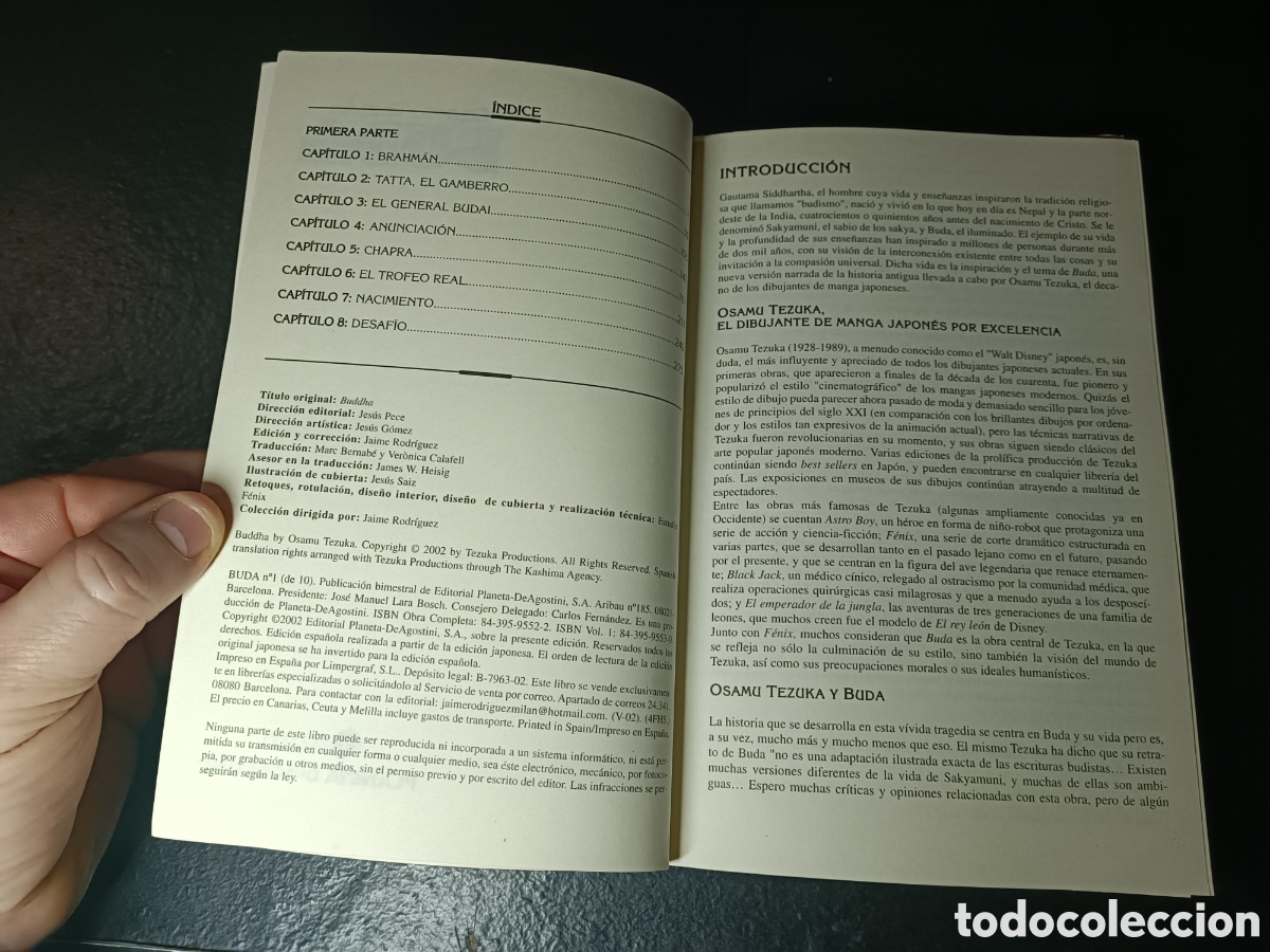 C&oacute;mics: BUDA , OSAMU TEZUKA , PLANETA DeAGOSTINI libro 1 - Foto 4