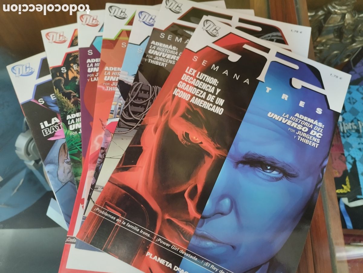 C&oacute;mics: DC 52 SEMANA. PLANETA. LOTE NUMEROS 3,4,5,6,7,8,9,11
