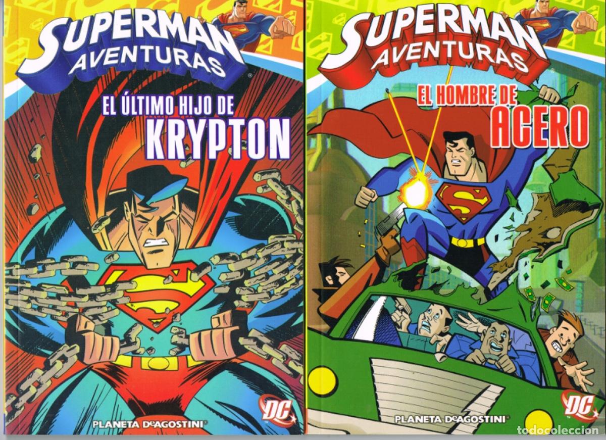 C&oacute;mics: SUPERMAN AVENTURAS. COMPLETA 4 COMICS. EDITORIAL PLANETA - Foto 2