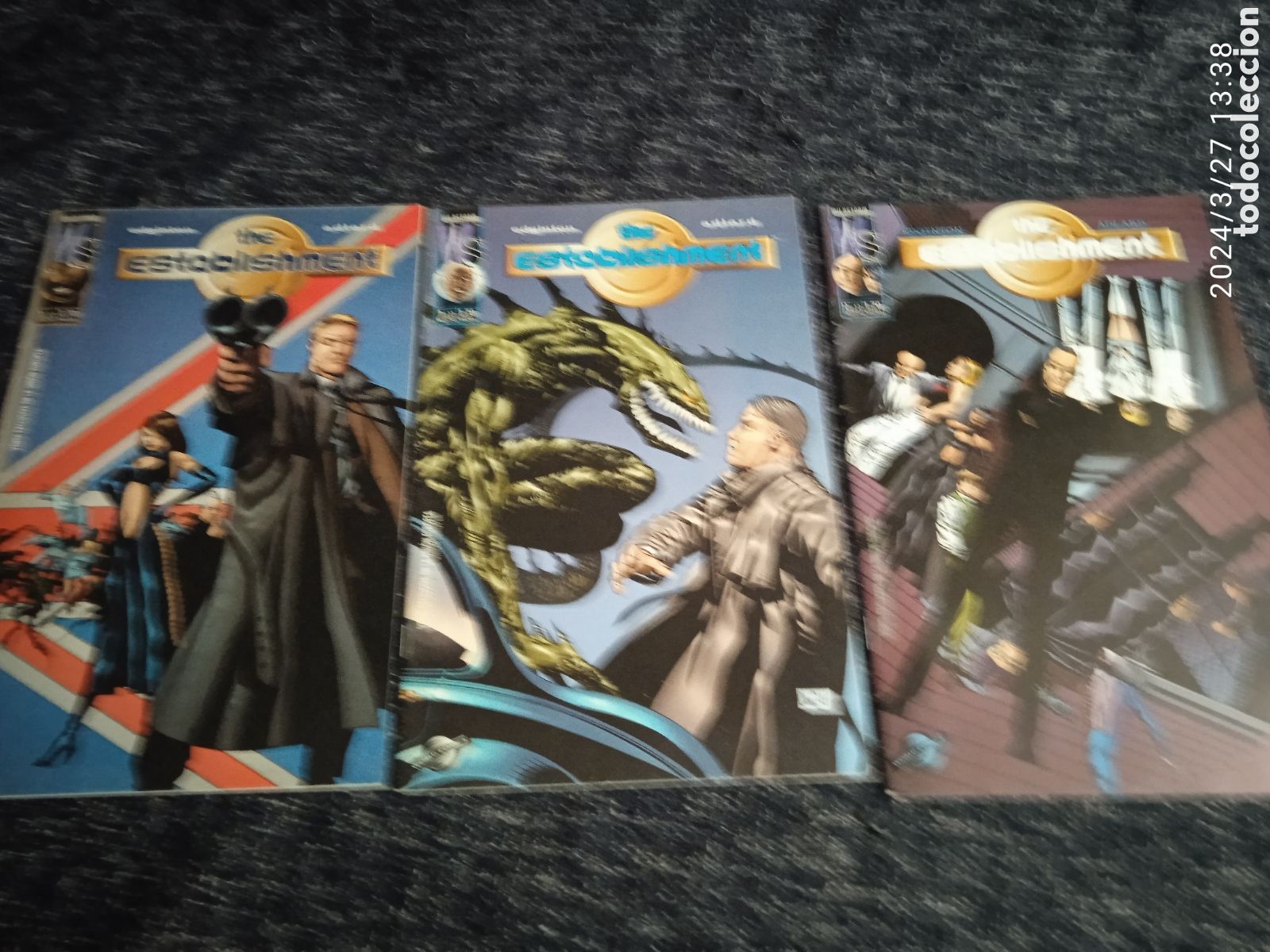 C&oacute;mics: THE STABLISHMENT LOTE DE 3 EJEMPLARES -ED. PLANETA - IMAGE - Foto 1