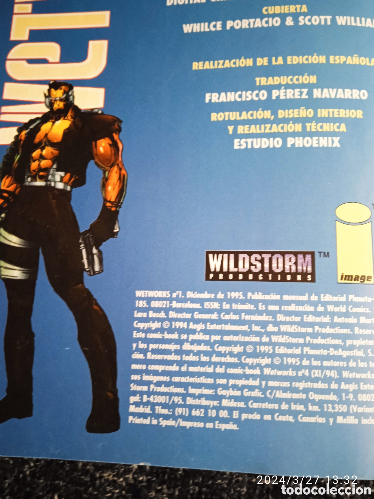 C&oacute;mics: WETWORKS LOTE DE 6 EJEMPLARES -ED. PLANETA - IMAGE - Foto 2