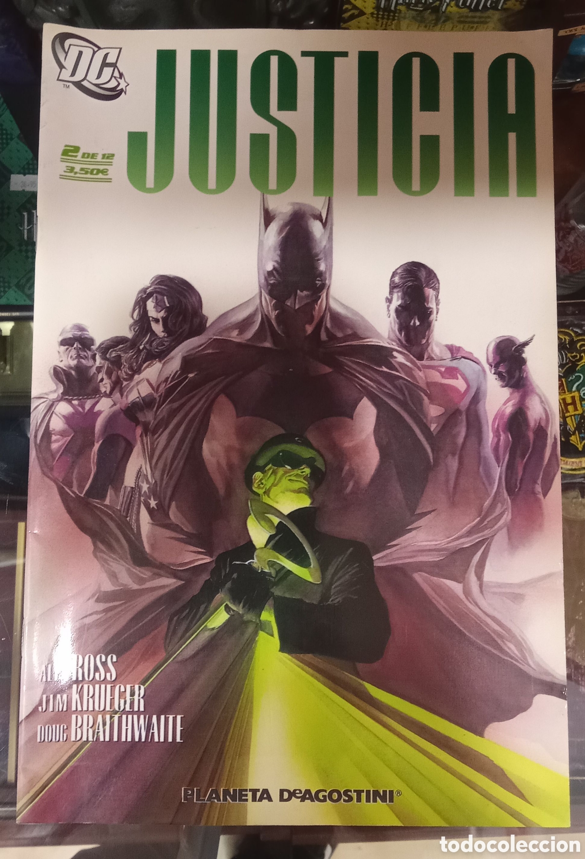 C&oacute;mics: JUSTICIA N&ordm; 2 ALEX ROSS DC COMICS PLANETA - Foto 1