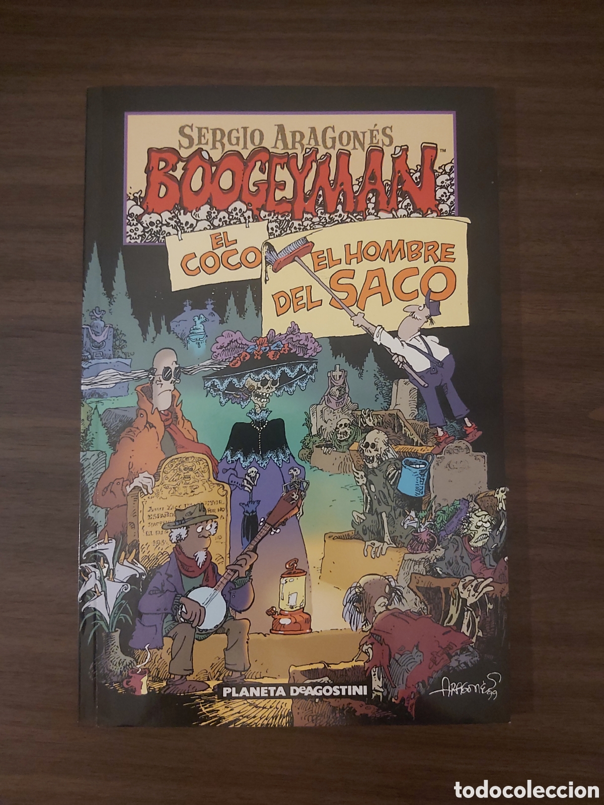 C&oacute;mics: SERGIO ARAGON&Eacute;S BOOGEYMAN. PLANETA, 1999. - Foto 1