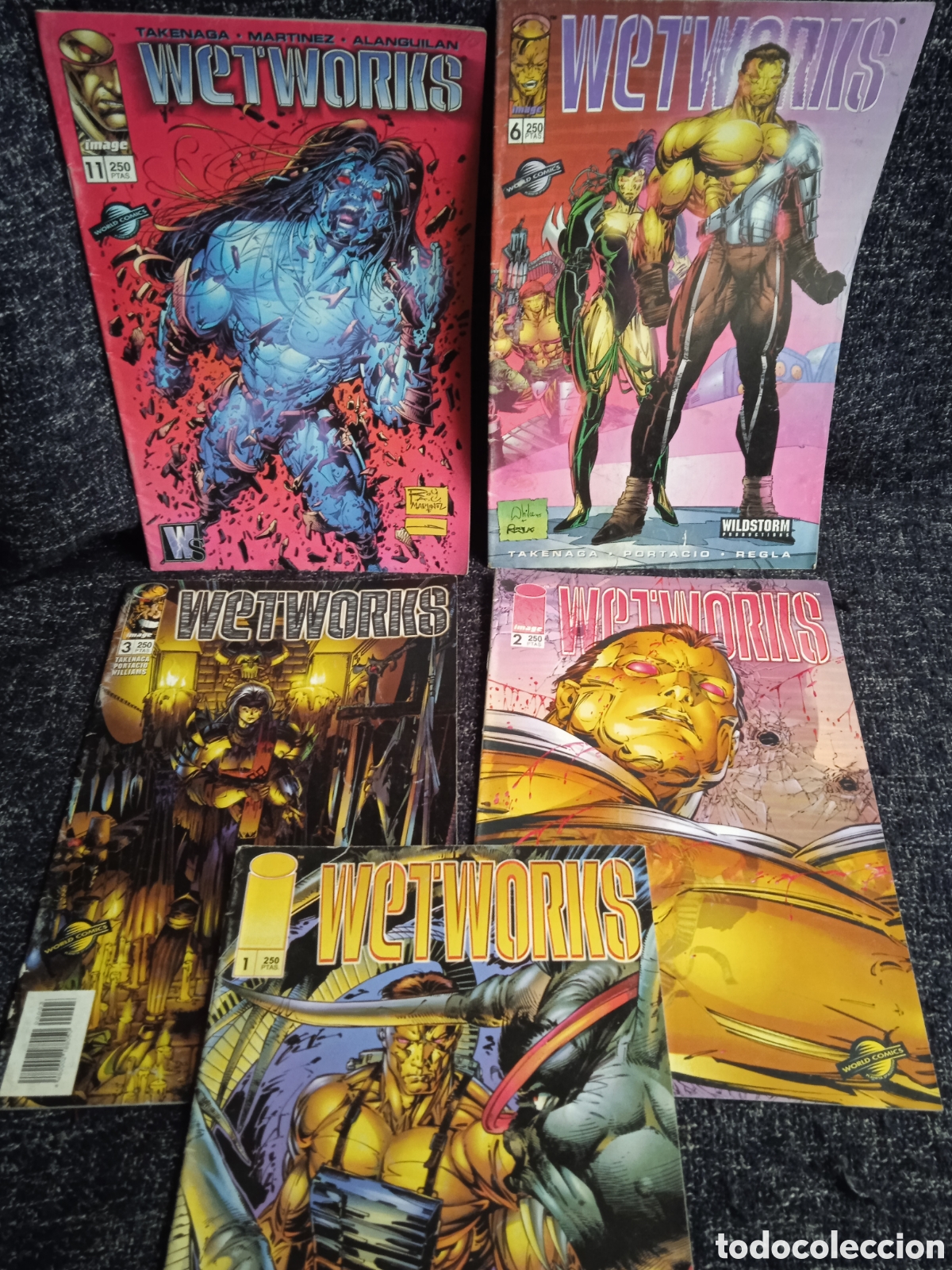 C&oacute;mics: WETWORKS LOTE DE 6 EJEMPLARES -ED. PLANETA - IMAGE - Foto 1