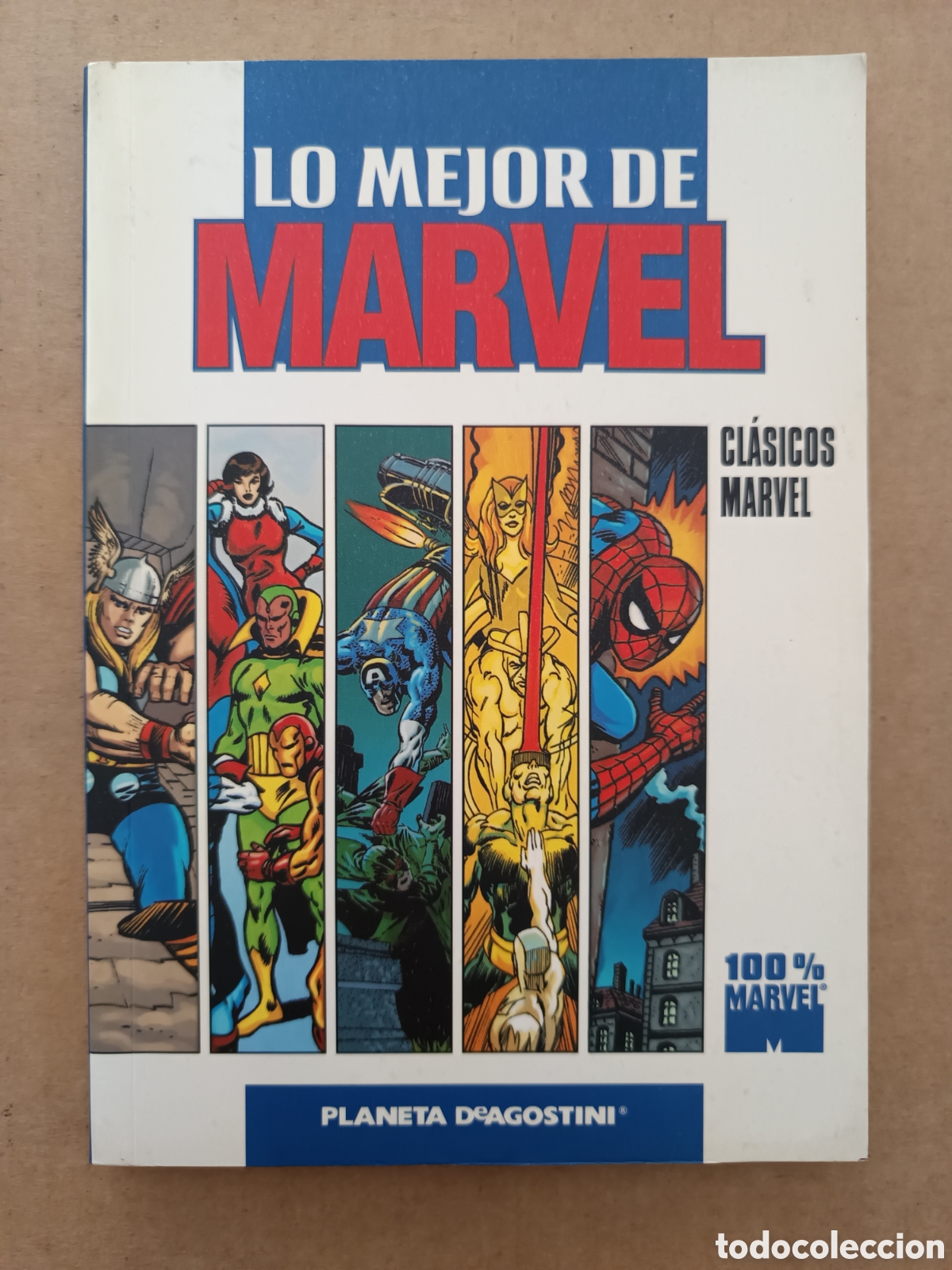 C&oacute;mics: Lo Mejor de Marvel: Cl&aacute;sicos Marvel / 100% Marvel (Planeta, 2004). - Foto 1