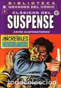 C&oacute;mics: BIBLIOTECA GRANDES DEL COMIC CLASICOS DEL SUSPENSE N&ordm; 3 - PLANETA - ESTADO EXCELENTE