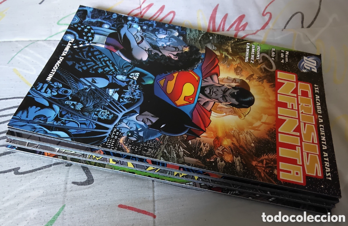 C&oacute;mics: CRISIS INFINITA (4 n&uacute;meros completa) - Foto 2