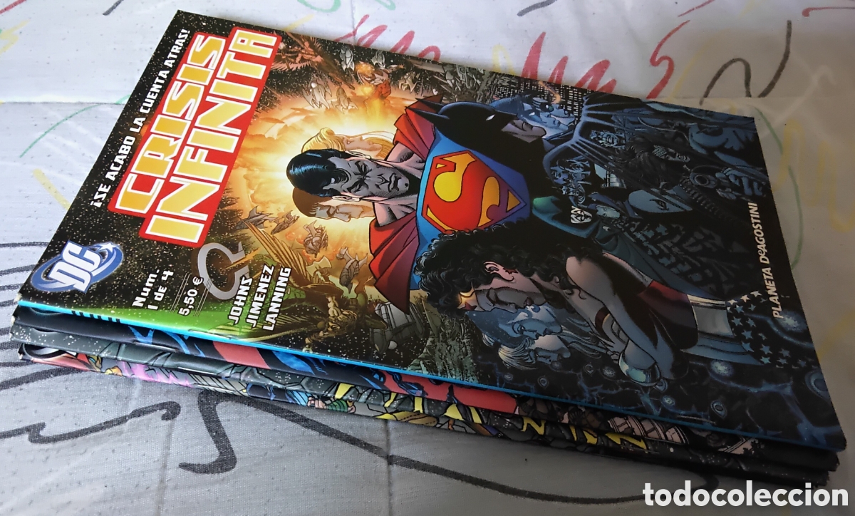 C&oacute;mics: CRISIS INFINITA (4 n&uacute;meros completa) - Foto 3