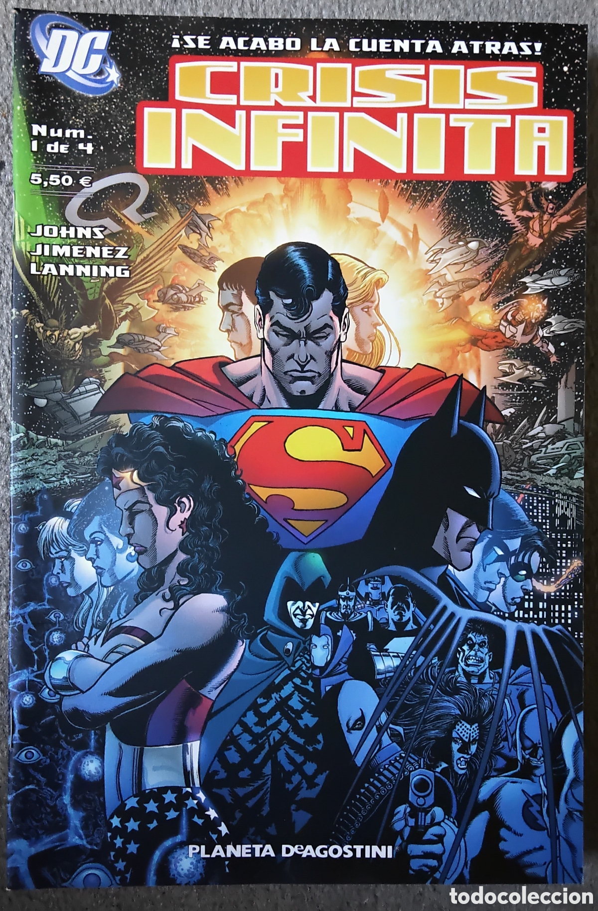 C&oacute;mics: CRISIS INFINITA (4 n&uacute;meros completa) - Foto 1