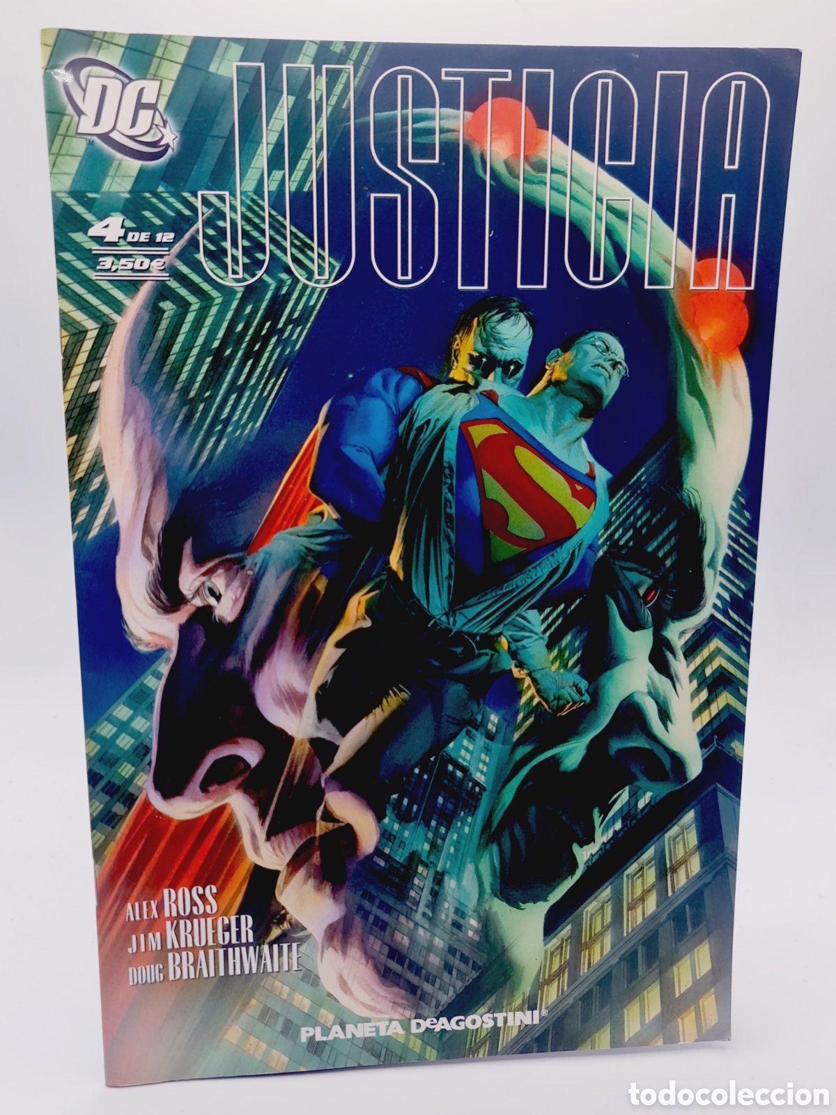 C&oacute;mics: EXCELENTE ESTADO JUSTICIA 4 DC COMICS PLANETA GRAPA - Foto 1