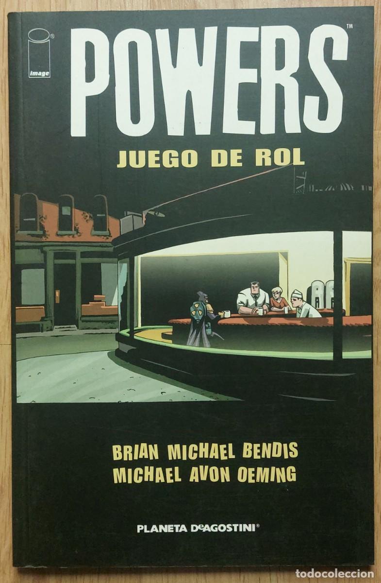 C&oacute;mics: POWERS : JUEGO DE ROL - BRIAN MICHAEL BENDIS / MICHAEL AVON OEMING - R&Uacute;STICA - PLANETA 2002 - Foto 1