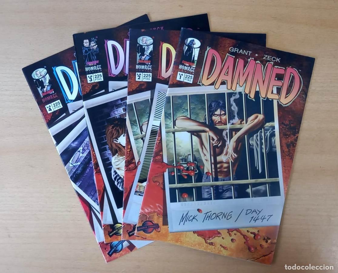 C&oacute;mics: DAMNED - PLANETA-DEAGOSTINI / COLECCI&Oacute;N COMPLETA (4 N&Uacute;MEROS) - Foto 1
