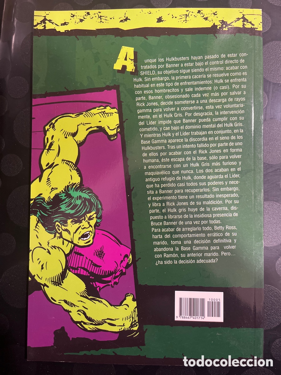 C&oacute;mics: COLECCIONABLE EL INCRE&Iacute;BLE HULK N.5 UN POCO DE CABEZA ( 2003/2004 ) - Foto 2