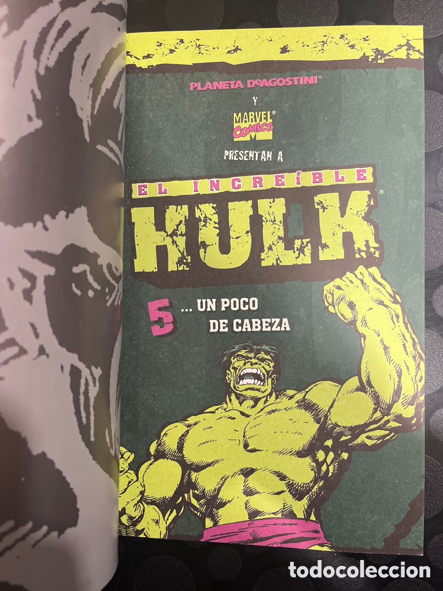 C&oacute;mics: COLECCIONABLE EL INCRE&Iacute;BLE HULK N.5 UN POCO DE CABEZA ( 2003/2004 ) - Foto 3