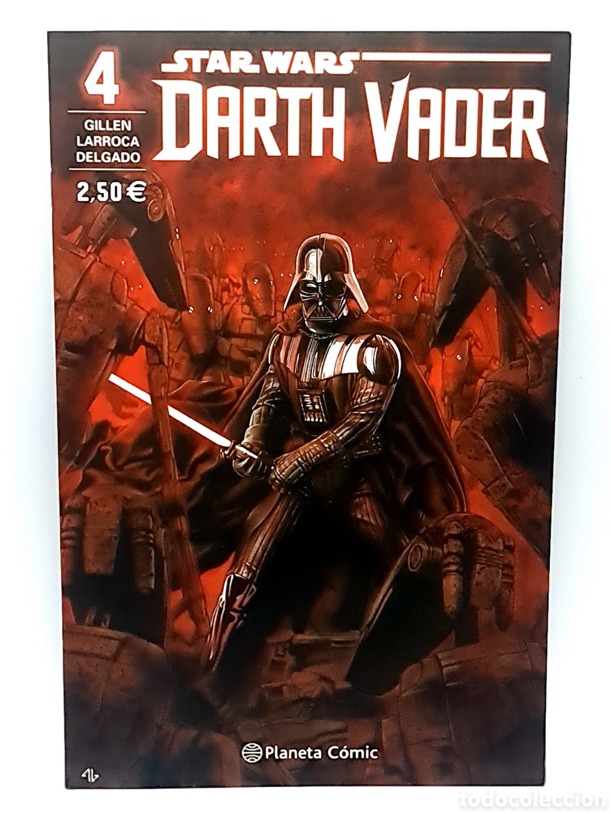 C&oacute;mics: DE KIOSCO STAR WARS DARTH VADER 4 PLANETA COMICS GRAPA - Foto 1