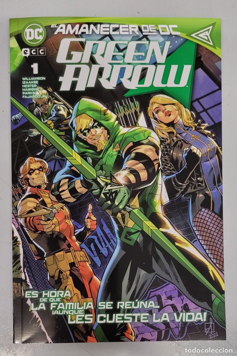 C&oacute;mics: EL AMANECER DE DC GREEN ARROW N&ordm; 1 / JOSHUA WILLIAMSON / DC - ECC - Foto 1