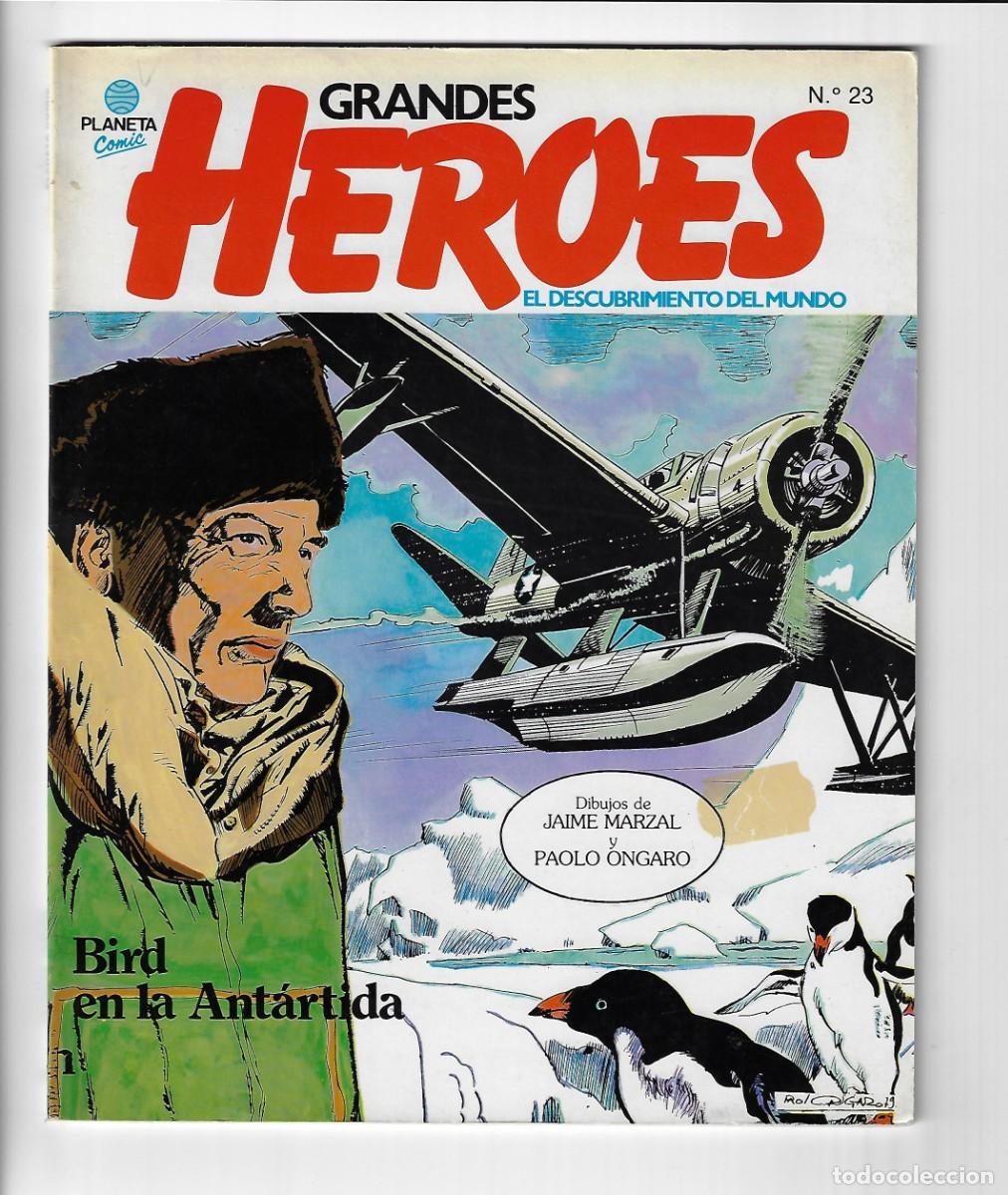 C&oacute;mics: Planeta. Grandes heroes. 23. Jaime Marzal. Paolo Ongaro.