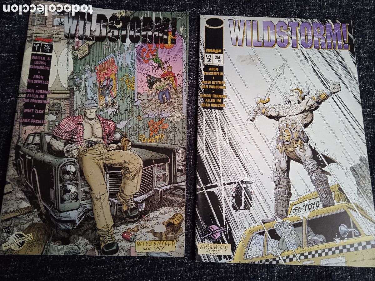Comics : ILDSTORM N&ordm; 1 Y 2 SERIE DE 4 N&Uacute;MEROS -ED. PLANETA - IMAGE