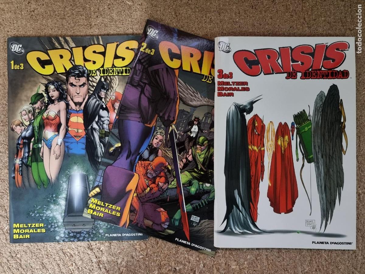 C&oacute;mics: Crisis de Identidad.Completa 3 comics.DC.Planeta - Foto 1
