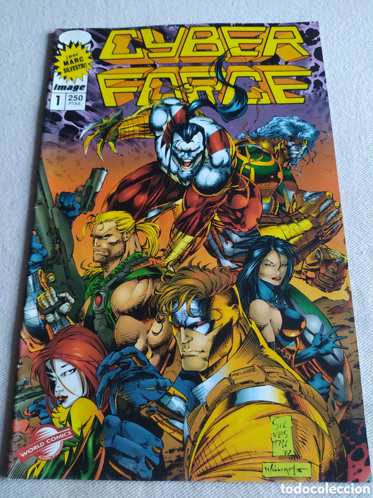 C&oacute;mics: cyber force n&deg;1 - Foto 1