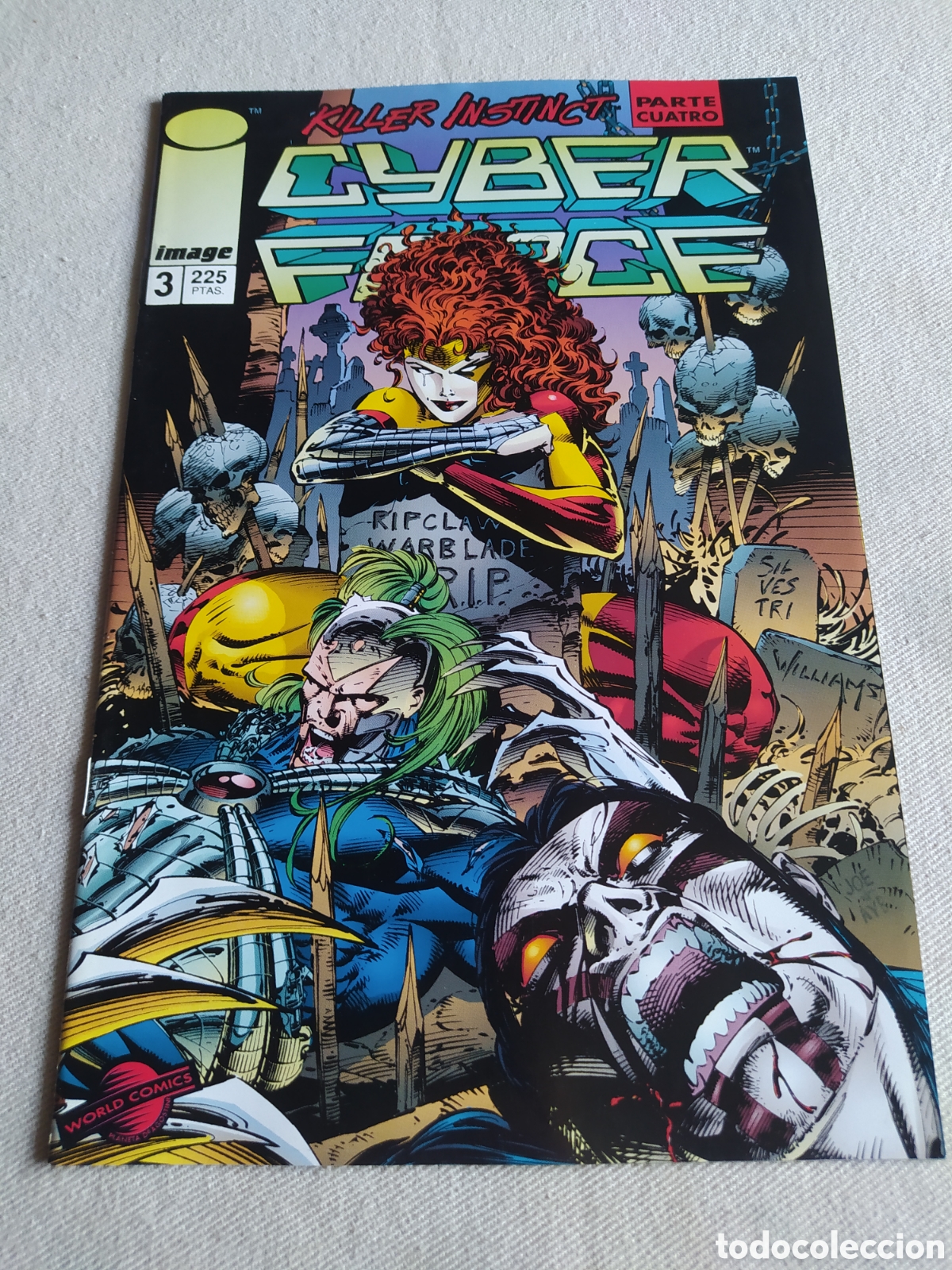 C&oacute;mics: cyber force n&deg;3 - Foto 1