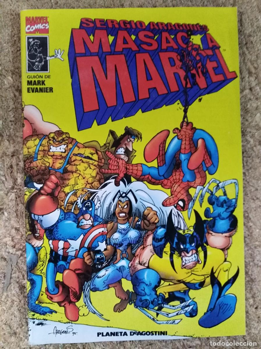 C&oacute;mics: Masacra Marvel.Destruye DC.Sergio Aragones.Planeta