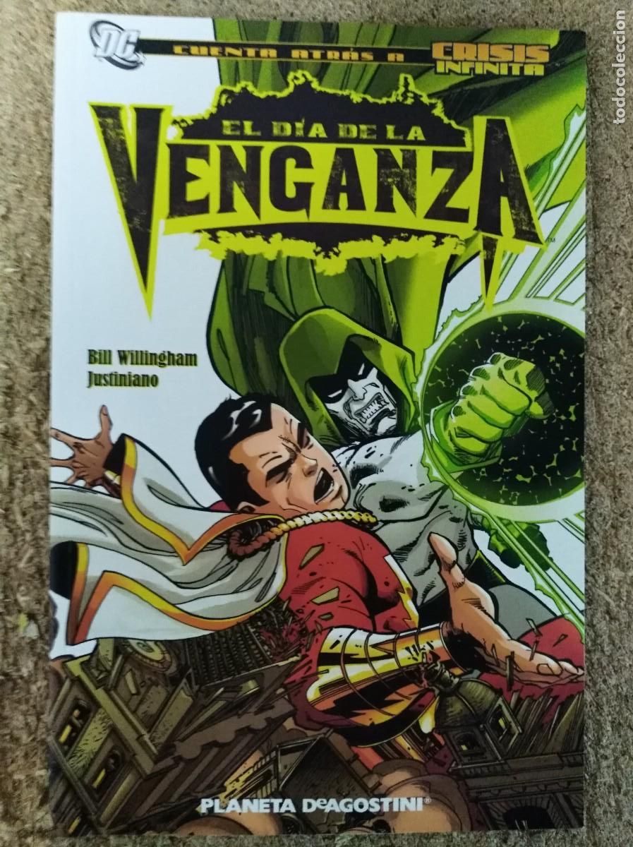 Comics: Cuenta atras a Crisis Infinita.El dia de la venganza.DC.Planeta