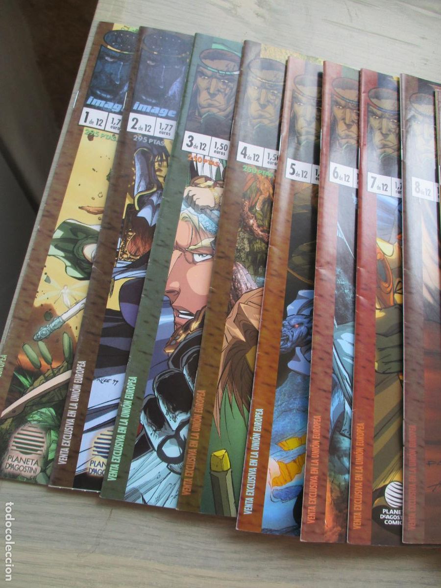 C&oacute;mics: PLANETA, WARLANDS. 1 AL 12 COMPLETA. - Foto 2