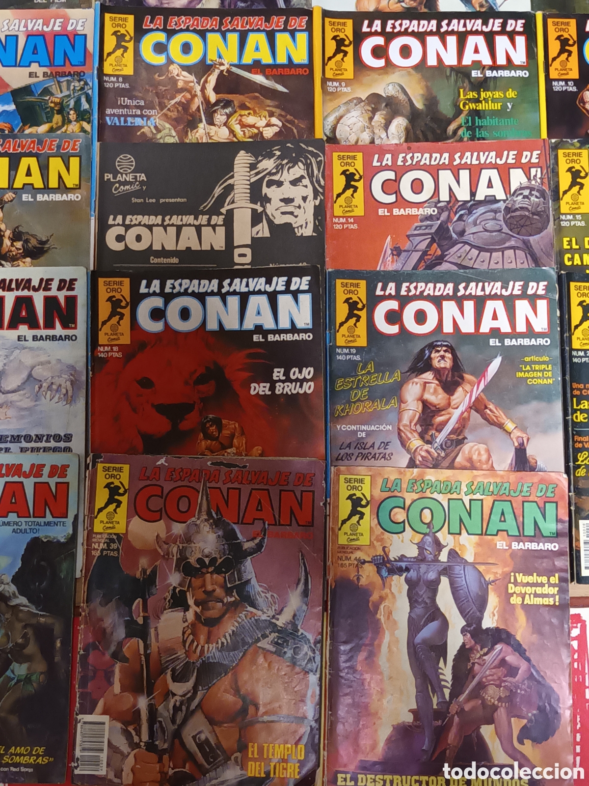 C&oacute;mics: 24 n&uacute;meros de CONAN Serie oro - Foto 5