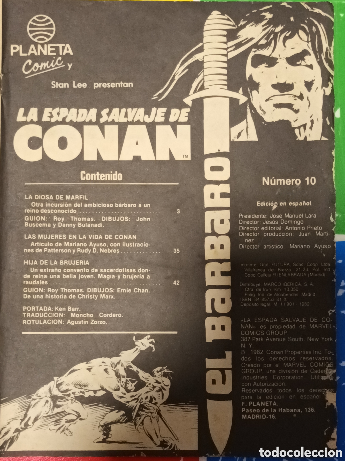 C&oacute;mics: CONAN n&uacute;mero 10 planeta - Foto 1