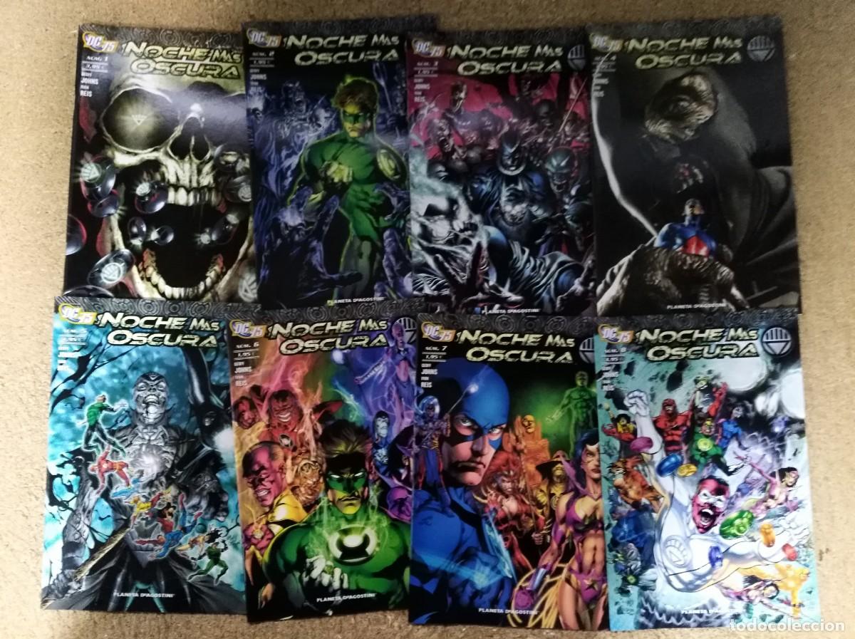 C&oacute;mics: Noche mas oscura.Completa 8 comics.DC.Planeta - Foto 1