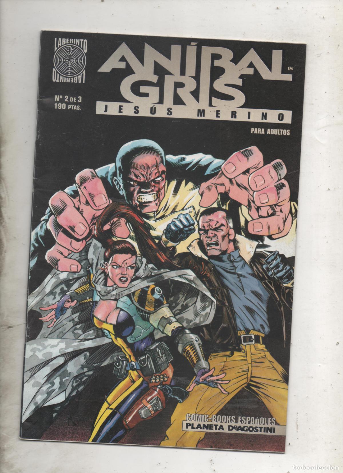 Comics: ANIBAL GRIS N&ordm; 2 . JES&Uacute;S MERINO . LABERINTO. PLANETA F1