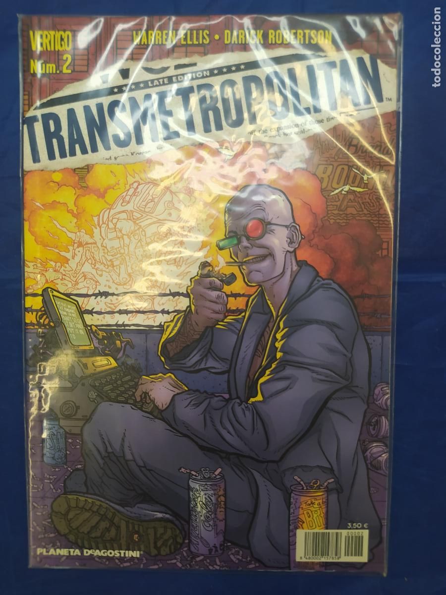 C&oacute;mics: Transmetropolitan #2 Muy buen estado RFLL - Foto 1