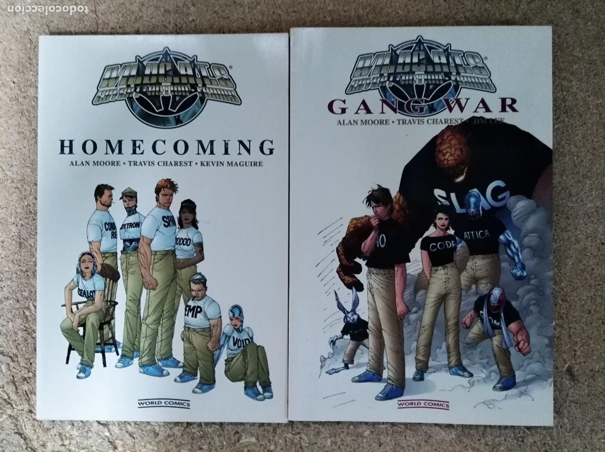 C&oacute;mics: WildCats.Alan Moore.Completa 2 comics.Wildstorm.Planeta - Foto 1