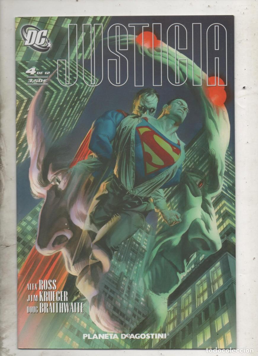 C&oacute;mics: JUSTICIA N&ordm; 4 . ALEX ROSS . DC COMICS PLANETA - e3 - Foto 1
