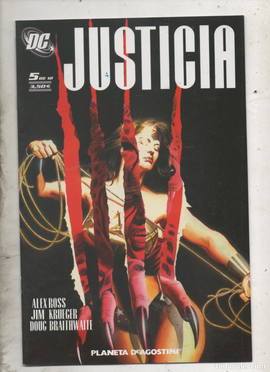 C&oacute;mics: JUSTICIA N&ordm; 5 . ALEX ROSS . DC COMICS PLANETA - e3 - Foto 1