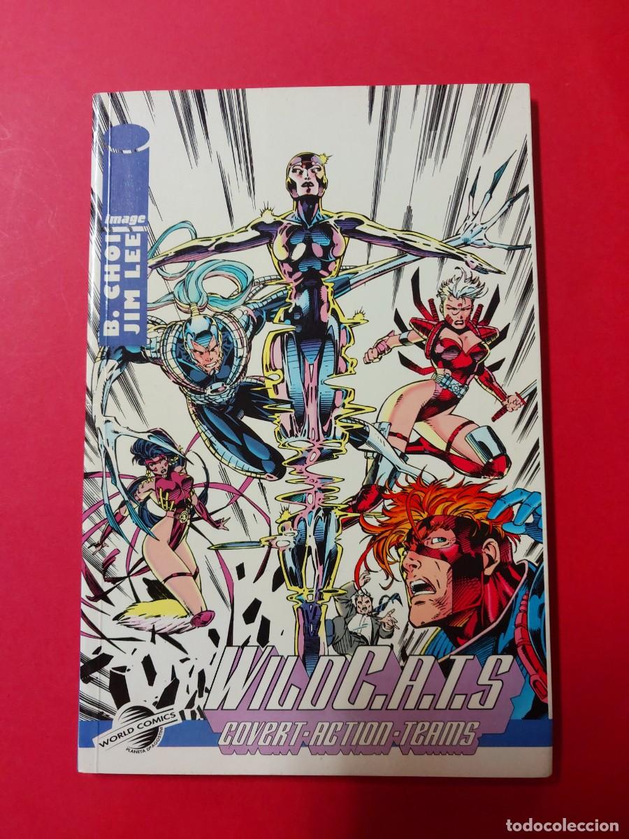C&oacute;mics: WildC.A.T.S. Tomo N&uacute;meros del 1 al 4 y el del libro WildC.A.T.S. Compendium - Foto 1