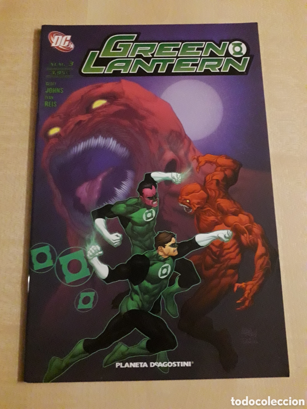 C&oacute;mics: Green Lantern num 3. Geoff Johns. Excelente estado - Foto 1
