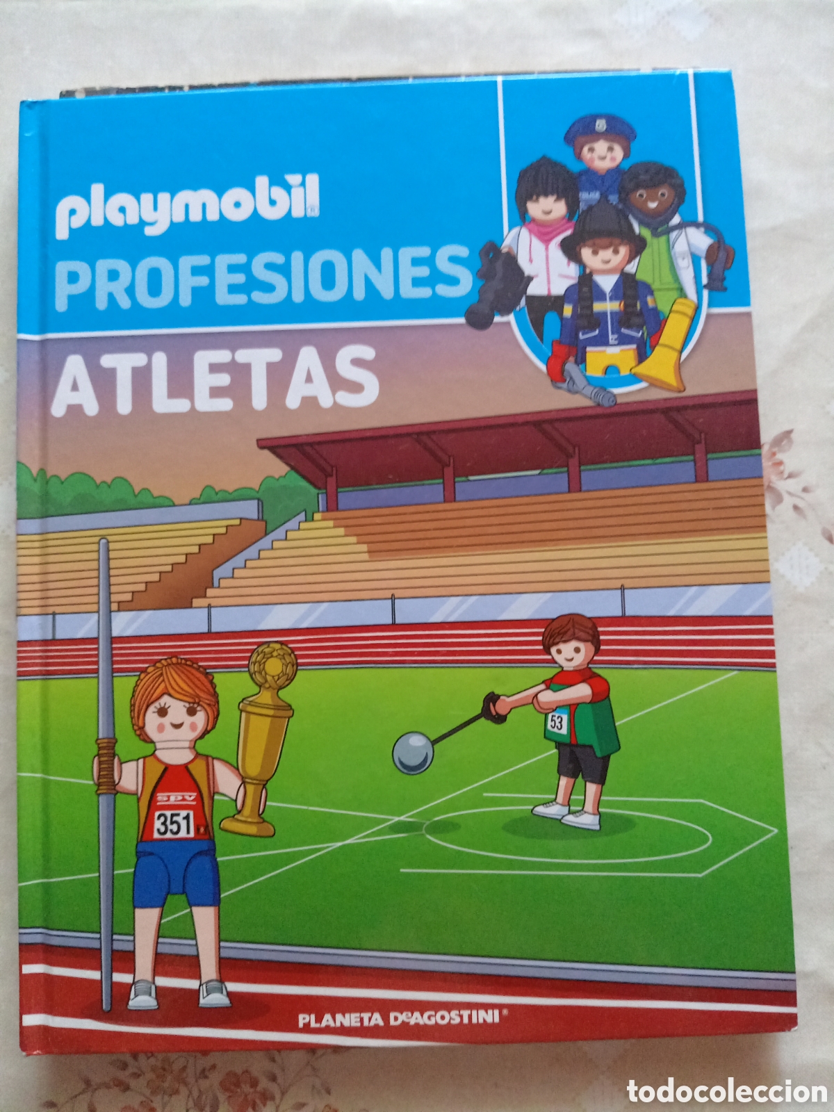 C&oacute;mics: Playmobil profesiones Atletas cj100