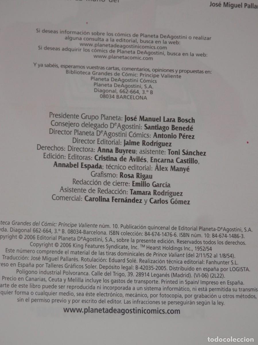 C&oacute;mics: COMIC DE LA SERIE BIBLIOTECA GRANDES DEL COMIC - PRINCIPE VALIENTE - Foto 2