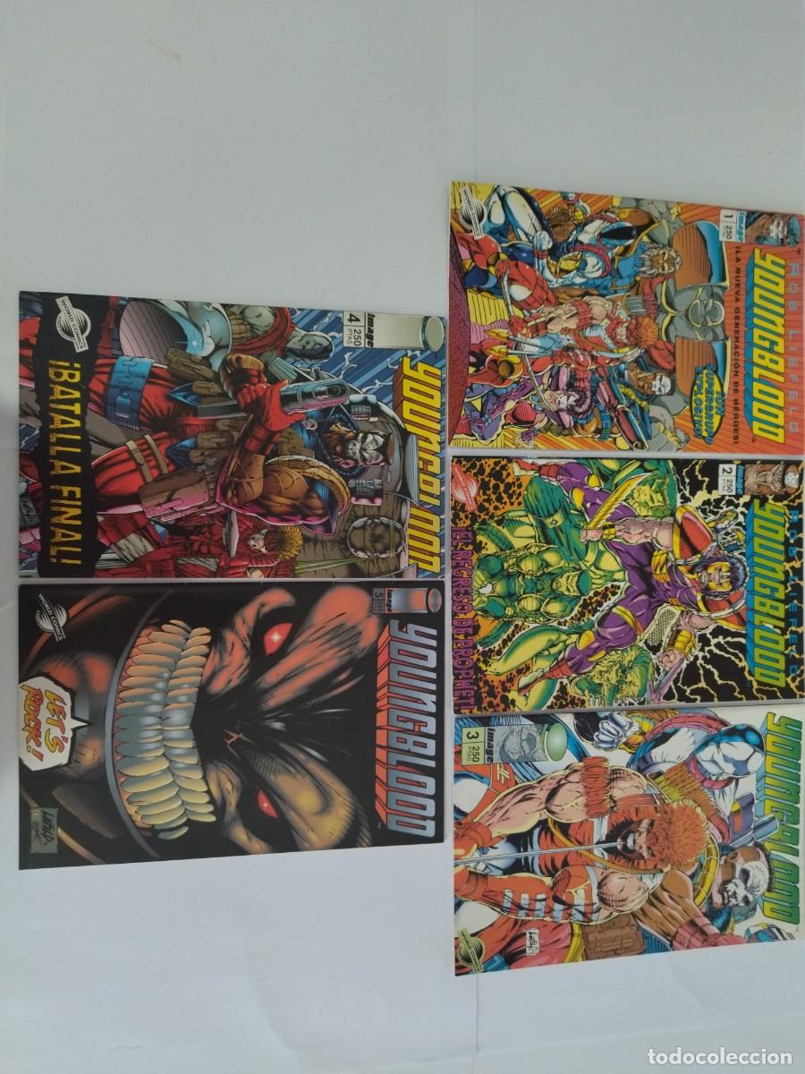 C&oacute;mics: Youngblood Image world comics planeta n&deg;1,2,3,4 y 5 - Foto 3