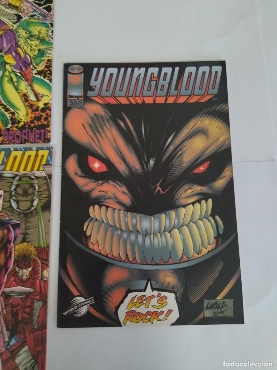 C&oacute;mics: Youngblood Image world comics planeta n&deg;1,2,3,4 y 5 - Foto 5