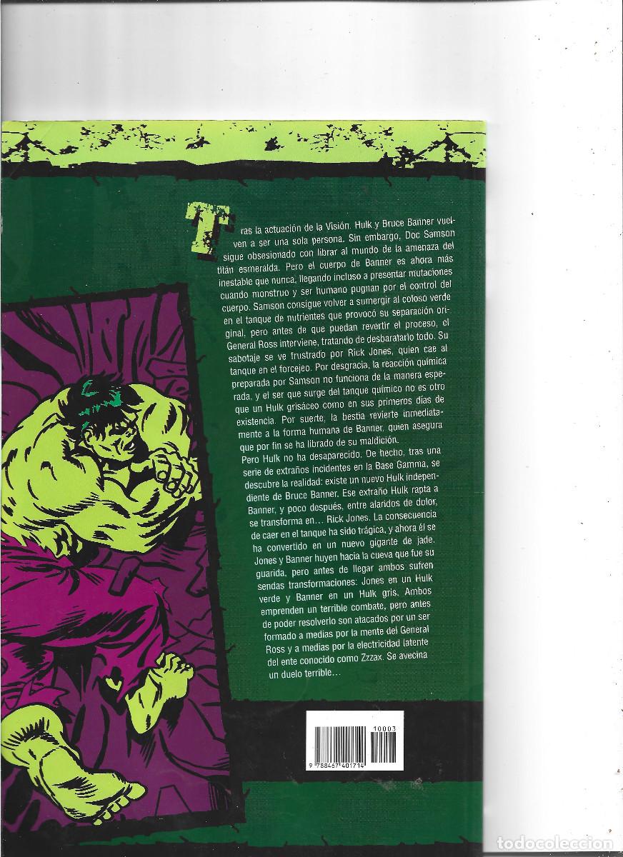 C&oacute;mics: EL INCRIBLE HULK N&ordm; 3 PLANETA DeAGOSTINI - Foto 2