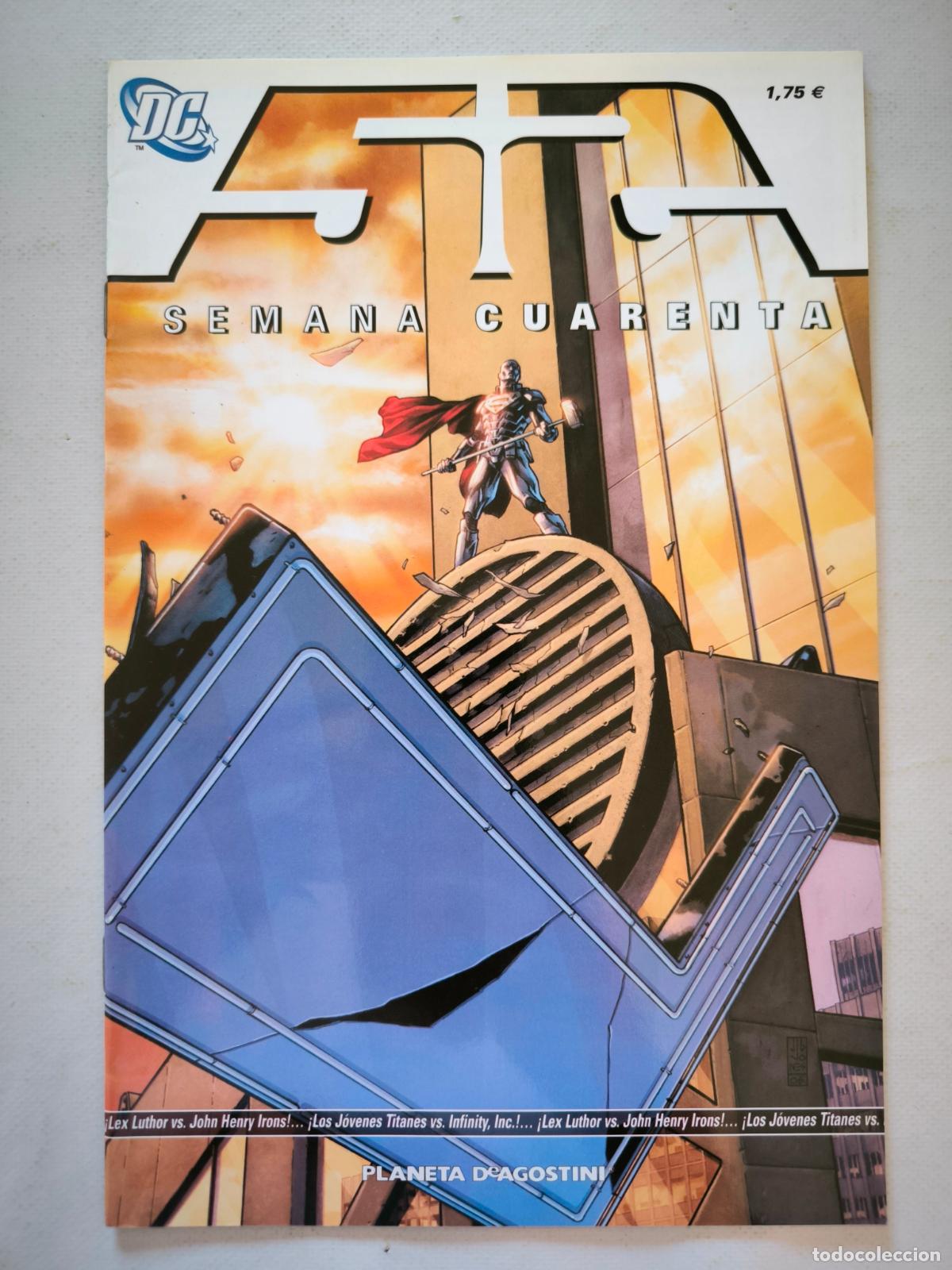 C&oacute;mics: 52 SEMANA CUARENTA - N&ordm; 40 - DC - PLANETA (8C) - Foto 1